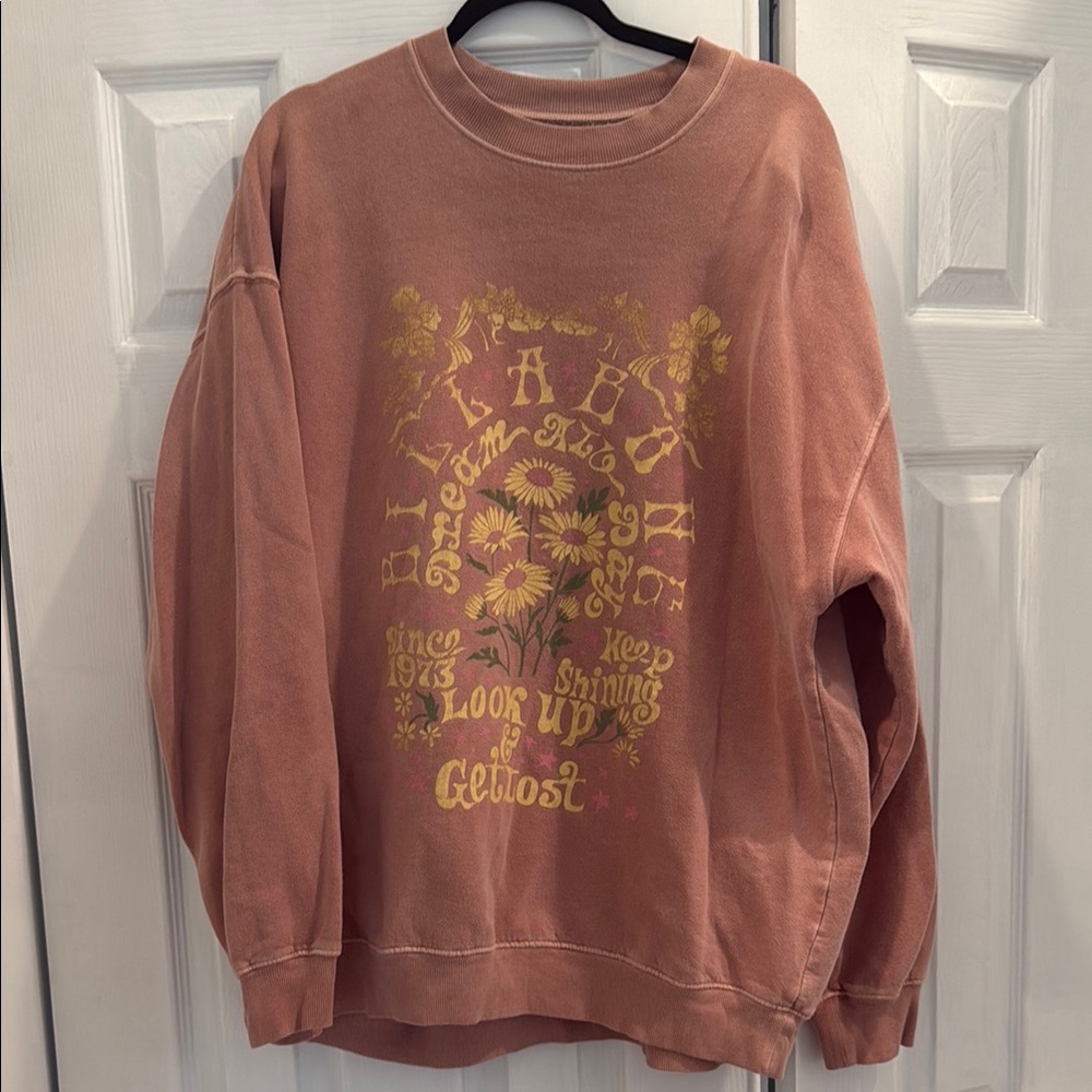 Rust Graphic Sweatshirt
